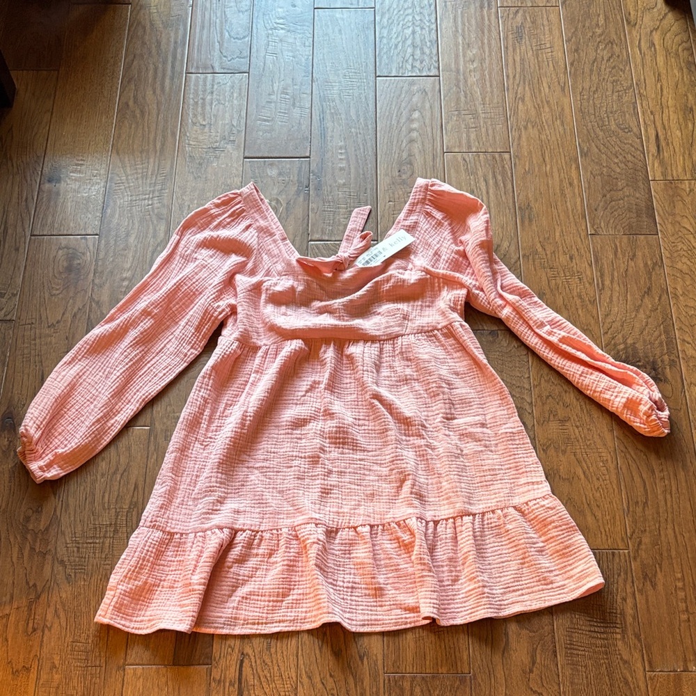 Elegant Pink Mini Dress